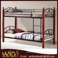 furniture bedroom metal double deck bed design for slovakia